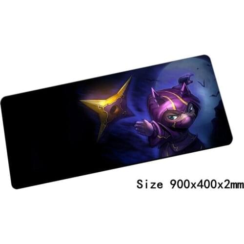 Kennen mouse pad 900x400mm pad mouse lol notbook computer mousepad Heart of the Tempest gaming padmouse gamer mouse mats
