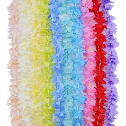 Creative Artificial Flower Hanging Garland Vine Orchids Flower String Handmade Hanging Garland Wedding Orchids Flower Vine 2021