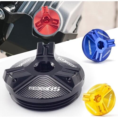 R1200 GS GSA LC Motorcycle Engine Oil Fuel Filler Filter Tank Cap Cover Plug For BMW R1200GS LC 2013-2020 R 1200GS LC Adventure