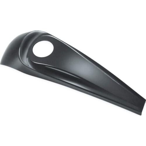 Motorcycle Gloss black/Chrome Smooth Dash Fuel Console For Harley Electra Glides Road Glides Street Glides Trikes 08-17