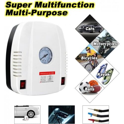 Tire Inflator Car Auto Air Compressor Electric Tire Pump Portable DC 12V 100psi