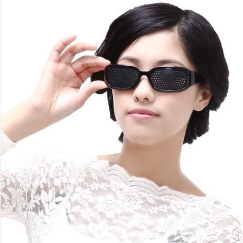 Anti Fatigue Goggles Small Hole Prevention Of Myopia W5G4 Protective Care Glasses Eyewear Correct Spectacles Eyeglasses Eye