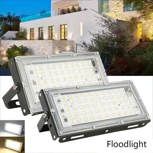 Outdoor Garden Lighting Waterproof Ip65 LED Flood Light 50W AC 220V 240V Spotlight Led Reflector Cast light Floodlights