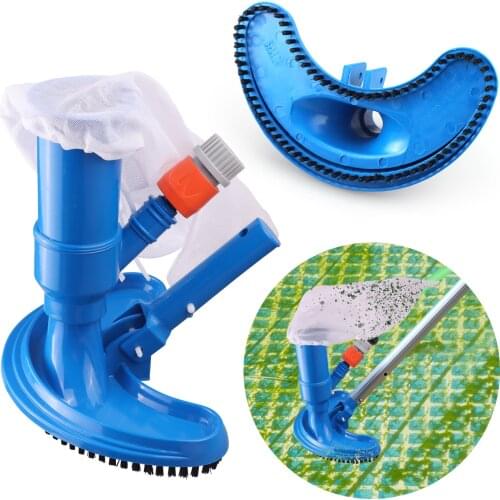Portable Swimming Pool Vacuum Cleaner Jet set Swimming Pool Cleaning Brush Tool Accessories for Pool Spas Ponds Pond Fountain