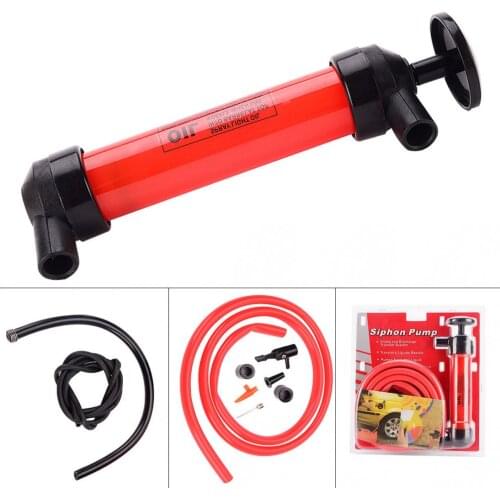 Manual Multi-Function Inflatable Pump Simple Pumping Unit Portable Outdoor Emergency Pumping with Manual Oil Suction Pipe