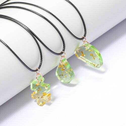 2021 New Product Diy Crystal Dripping Silicone Molds, A Variety of Perforated Drop-shaped Puzzle Full-page Pendant Jewelry