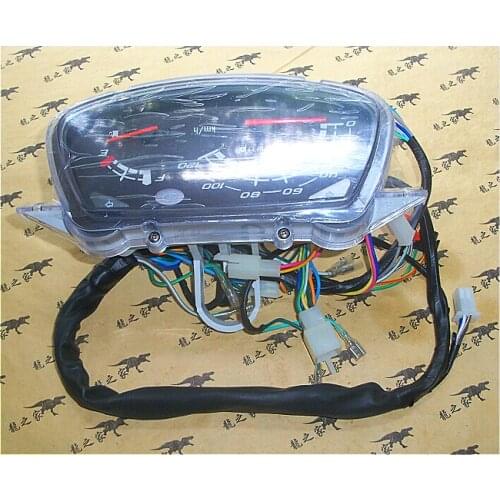 WH100T-A-H 100GCC Motorcycle Meter Odometer Speedometer Assembly Tachometer Assy