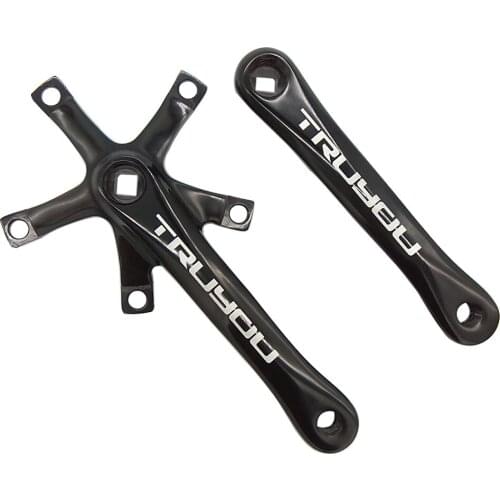 TRUYOU Road Bicycle Crank BMX Parts Folding Bike BCD 130 Crankset Length 170 MM 5 Bolts Glossy Aluminum Alloy Chainring CNC