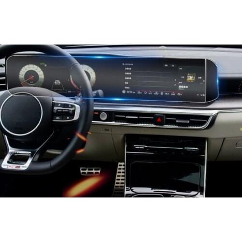 Lsrtw2017 Lcd Tpu Car Dashboard Gps Screen Protective Film Anti-scratch Sticker for Kia K5 Optima 2020 2021 Accessories Auto