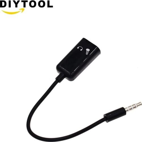 5PCS 3.5mm Male To 2 Female Splitter Audio Stereo AUX Earphone Mic Adapter new
