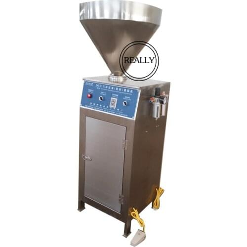 Automatic Sausage Filling And Twisting Machine , Sausage Stuffing Equipment Sausage Twisting And Filling Machine