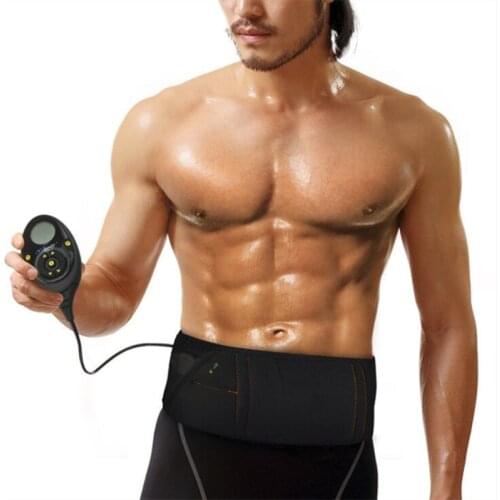 EMS trainer abdominal toning massage belt electric slimming massage belt Muscle stimulator Unisex Abs Muscle toner belt