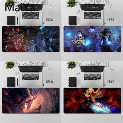 Maiya Path of Exile Customized MousePads Computer Laptop Anime Mouse Mat Free Shipping Large Mouse Pad Keyboards Mat