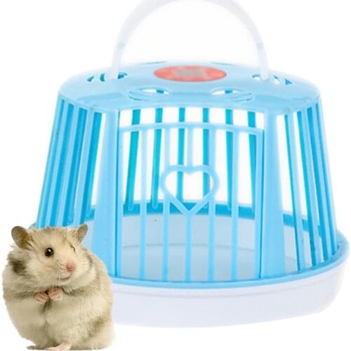 Hamster Cage Pet Cage Hamster Single Layer Portable Hamster House for Hamster Golden Hamster Pet for Small Animal