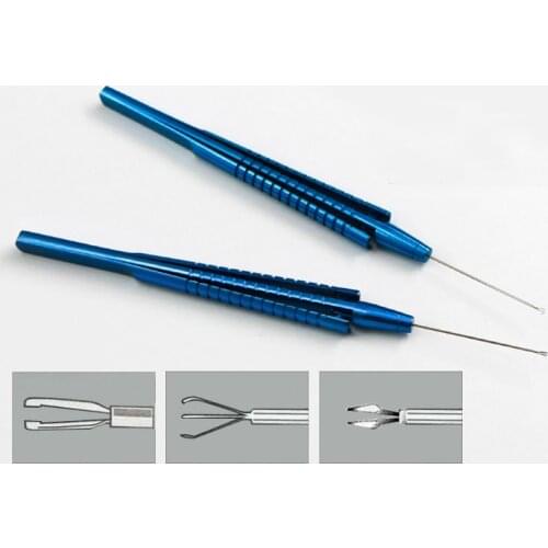 Ophthalmology Microscopy Instruments Inner Limiting Membrane Forceps Titanium Alloy Intraocular Retina Intraocular Forceps Force