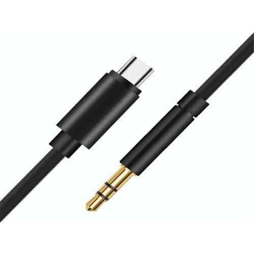USB C to 3.5mm Audio Aux Jack Cable Type C Adapter to 3.5mm Headphone Stereo Cord