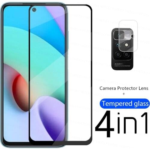 Glass For Xiaomi Redmi 10 Tempered Glass Redmi 10 9 9T 9A 9C Screen Protector Phone Film For Redmi Note 8 9 9T 9S 10S 10T 10 Pro