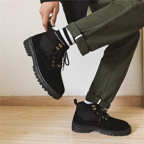 Winter Classic Boots Mens Shoes Boots Shoes For Men lightweight Breathable Non-Slip Work Hiking Sneakers