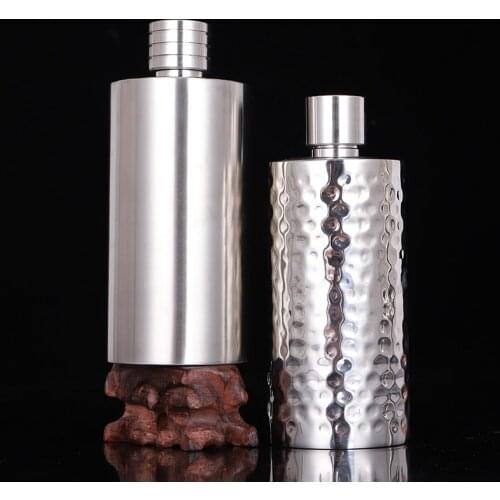 Alalinong 18 Oz 304 Stainless Steel Hip Flask Set Whiskey Alcohol Liquor Flask Wine With Funnel
