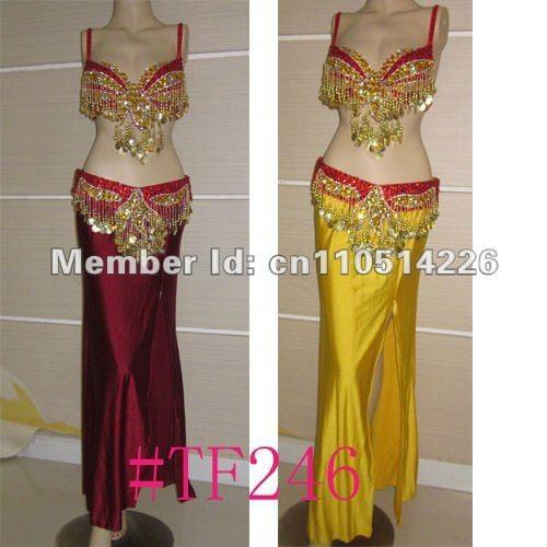 Large size new design belly dance costume set BRA(42D)+belt 2 piece/ set ,accept any size