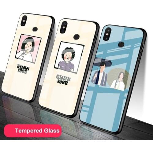 TV Reply 1988 Coque Tempered Glass Phone Case For Redmi Note 5 6 7 8 9 Pro Note8T Note9S Redmi8 9 Cover Shell