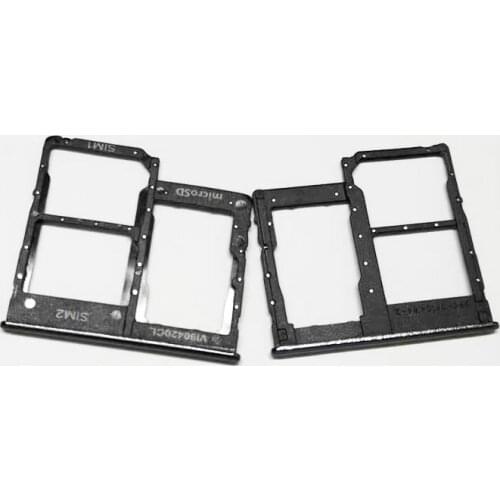 SIM Card Tray Slot Holder + Micro SD Memory Sim Holder Adapter For Samsung Galaxy A40 A405 A405F