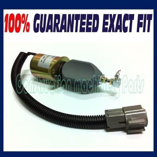 1751ES-24A3UC12B1S Fuel Shutdown Solenoid For Hyundai Excavator R60-5 Yanmar