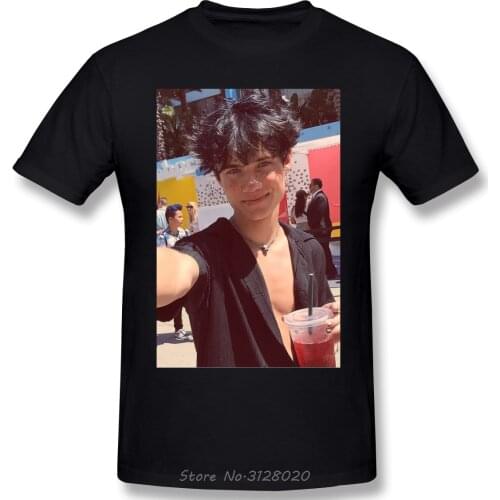 Jaden Hossler T Shirt Popular Mens Short Sleeve T-shirt Payton Moormeier Printed Tshirt Summer O-neck TShirt Cotton Tees