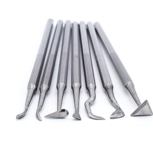 Sculpture Shaping Tools Gypsum Carving Pottery Clay Knife Pottery Model Repair Knife Bar Set Model Sculpting Tool