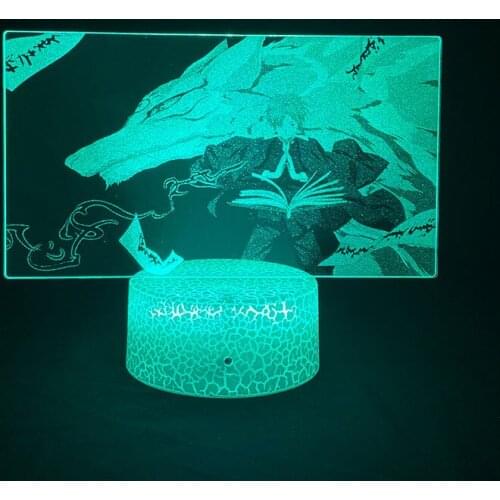 Natsumes Book of Friends LED Lamp Jujube Takashi Figuras 3D Anime Night Light for Kids Bedroom Decor Cool Birthday Gifts