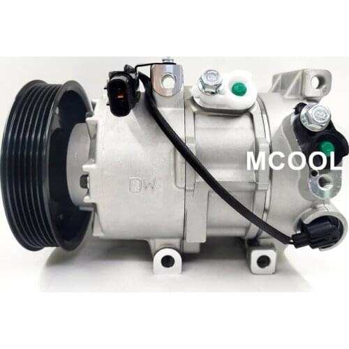 For DVE12 NEW DOOWON AC Compressor DESIGN PRESSUR 8 HIGH SIDE 36 kg/CM LOW SIDE 17 kg/CM PAG OIL 1E393-11000 4B121-0007