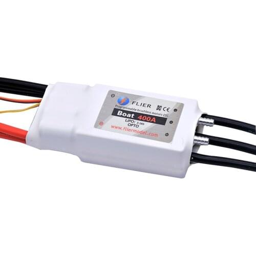 FATJAY FLIER 400A 3-16S high voltage ESC brushless speed controller with USB program cable for boats marine