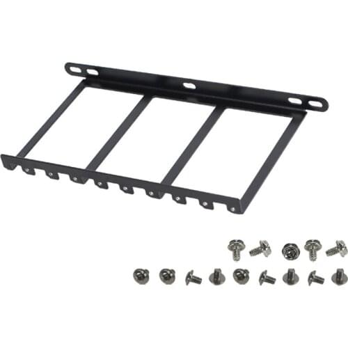 Metal Graphics VGA Card Bracket Holder Side Converted Computer Radiator Support N84A