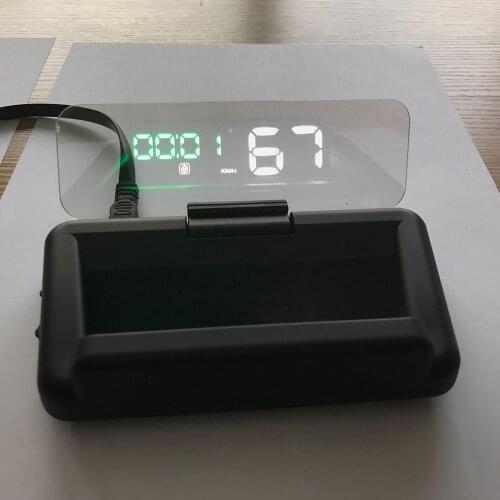 Upgraded M40 Car OBD HUD Mirror Head up Display Digital Speedometer Projector Security Alarm Water Temp RPM Overspeed Voltage
