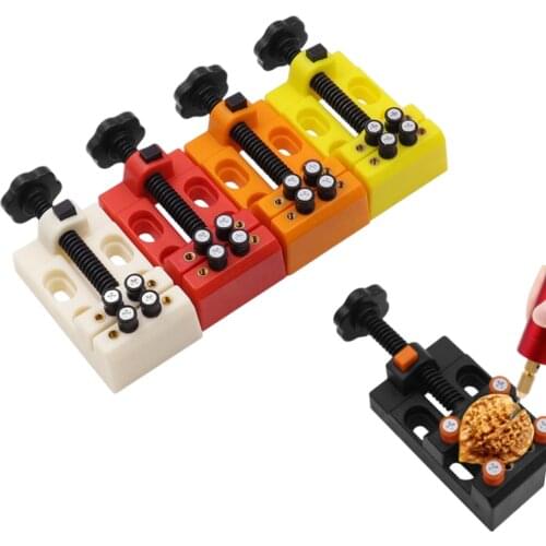 Bench Clamp Table Vice Carving Bench Clamp Flat Pliers Drill Press Opening Parallel DIY Sculpture Craft Hand Tool for Home