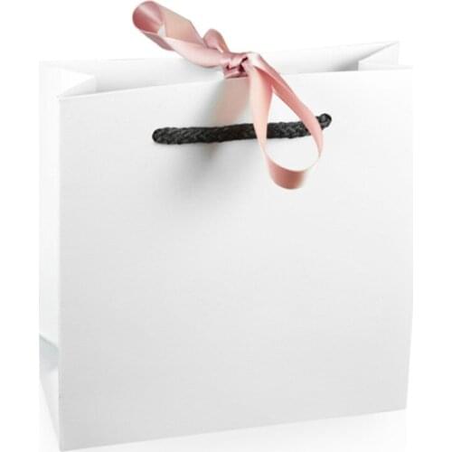 NEW Gift Big Bag Original Charm Ring Bracelet Earrings Recklace Bow Handbag Storage Protection Jewelry Atmosphere Fashion Women