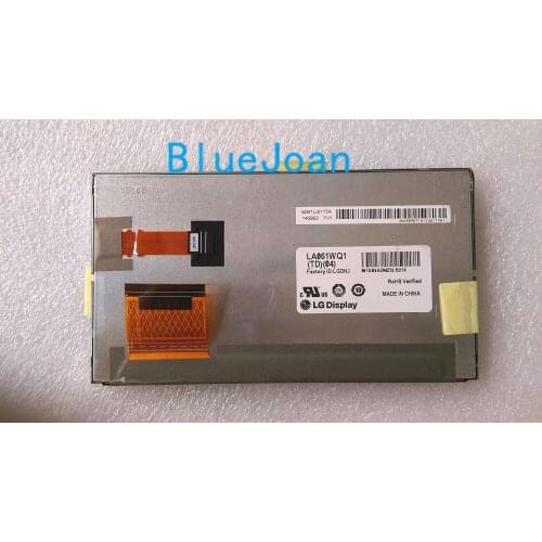 Original new 6.1inch LA061WQ1-TD04 LCD Display Screen LA061WQ1(TD)(04) LCD without touch For 2014 Toyotta Corolla GPS