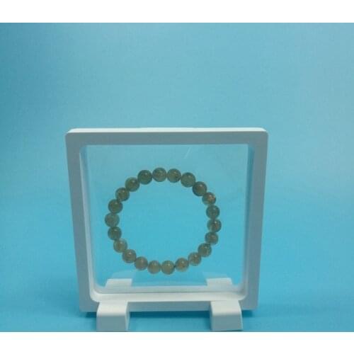 PET Elastic Membrane Jewelry Pendant Display Stand Holder Packaging Box Protect Jewelery Floating Presentation Case F20173250