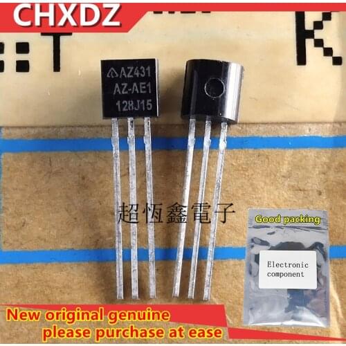 50pcs 100% American original AZ431AZ-AE1 AZ431AZ AZ431 TO-92 Adjustable voltage regulator Own inventory Real object shooting