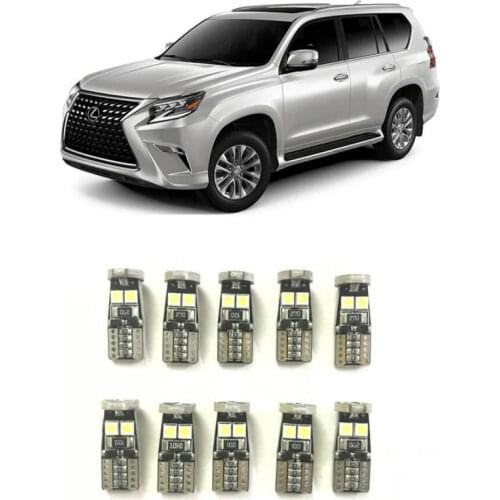 Canbus w5w Led interior lights For Lexus ct es gs gx hs is lc lfa ls lx nx rc rx sc ux
