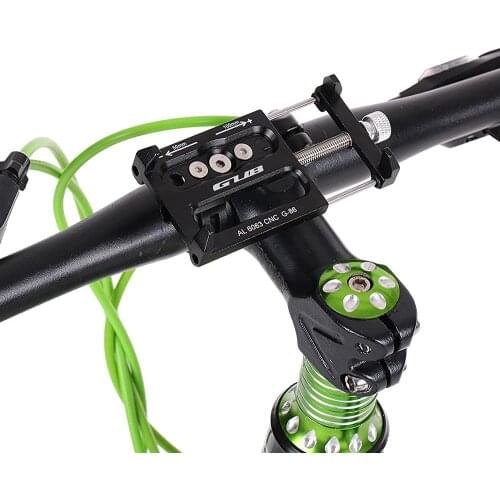 GUB Universal motorcycle MTB Bike phone holder on the handlebar Aluminum Alloy bicycle phone support gps bike accessories