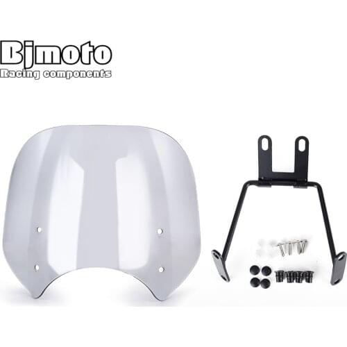 CMX500 Motorcycle Windshield Windscreen with Bracket Accessories For Honda Rebel CMX 300 500 2017 2018 2019 2020