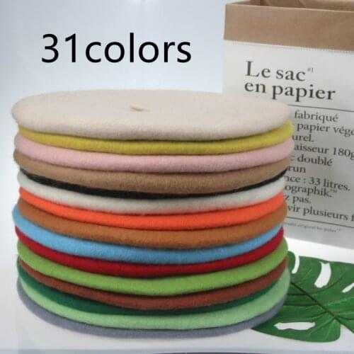 Beret Vintage Painter Hats Women Girls Wool Winter Hat Beanie French Artist Beret Elegant Mushroom Lady Beret Sombreros De Mujer