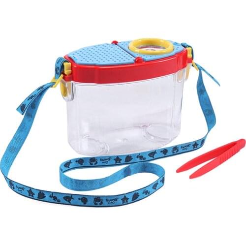 Besegad Bug Insect Catchers Carrier Case Viewer with 4.5X Magnification Windows Kids Outdoor Backyard Exploration Toy Supplies