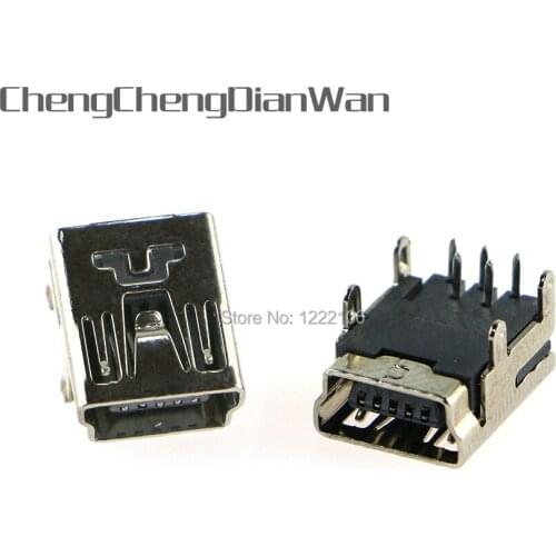 ChengChengDianWan 50pcs/lot Mini USB Charging Port Socket Power Charger Connector Replacement For playstation 3 PS3 Controller