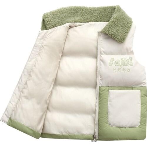 Children Autumn and Winter Children down Feather New Style Child Berber Fleece Baby Children Mixed Colors Korea