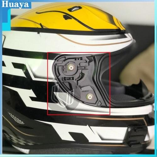 For HJC hj-26 gear plate HJC RPHA-11 RPHA-70 Motocross Racing Motorcycle Helmet Accessories Visor Accessories
