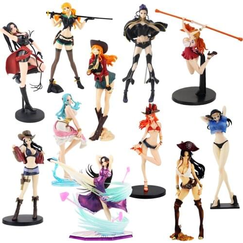 Figure Nami Pirate Vivi Boa Hancock Nico Robin Action Figure Collectible Model Toys Doll