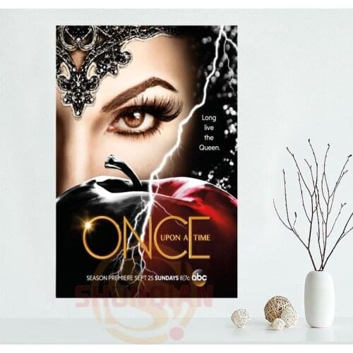 Once Upon A Time Tree Poster Canvas Poster-27x40cm- Home Docor