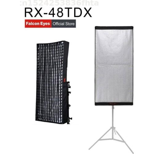 FalconEyes 4x2ft LED Photography Flexible Light 300W With Scenes Mode Continuous for Dslr Video Lighting with Honeycomb Softbox